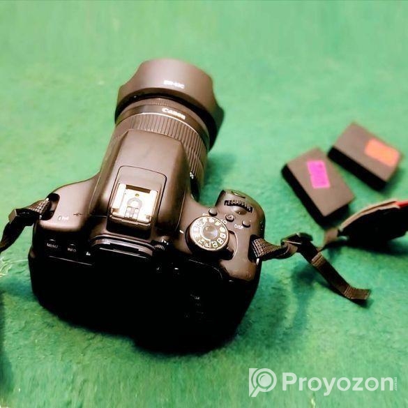 Canon-750D with Prime Lens