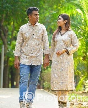 Shirt Three Piece Couple Set