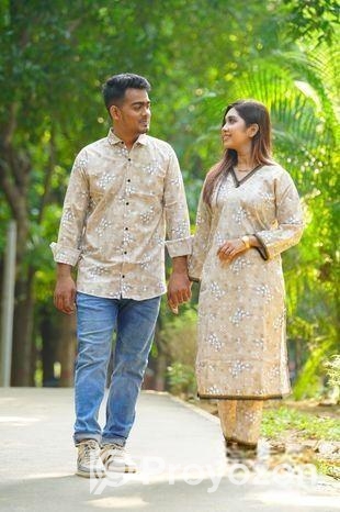 Shirt Three Piece Couple Set
