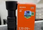 Sony 55-210mm lens used