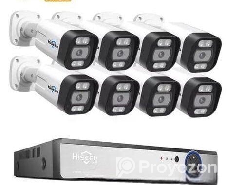 Hikvision Authorized CCTV 08-Pcs System 20% Offer