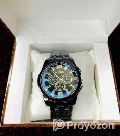 Rosra Men’s Stainless Steel Fashion Watch For Men