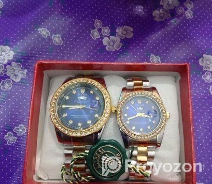 Viral Rolax Couple watch Combo