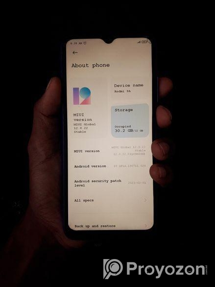 Xiaomi Redmi 9A গাজীপুর (Used)