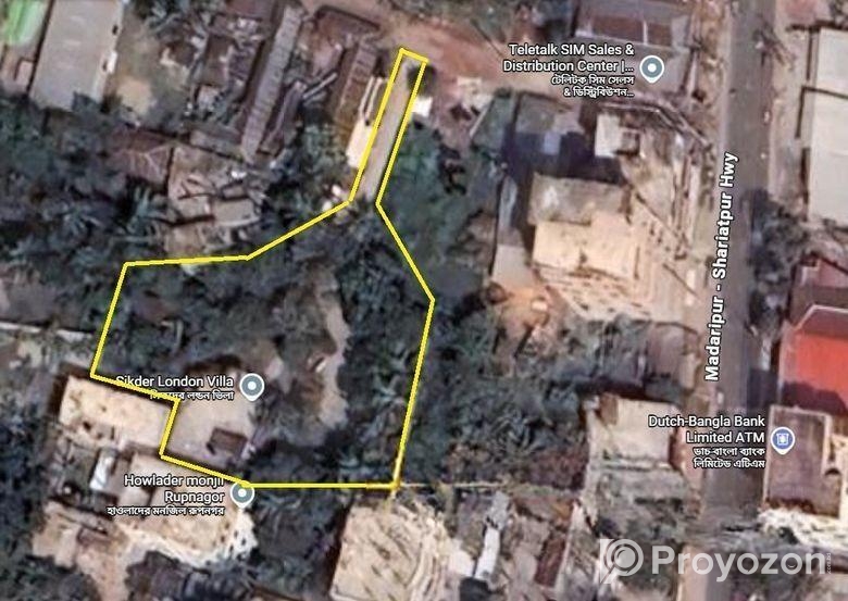 20 কাঠার কর্ণার প্লট বিক্রয় শরীয়তপুর !!!