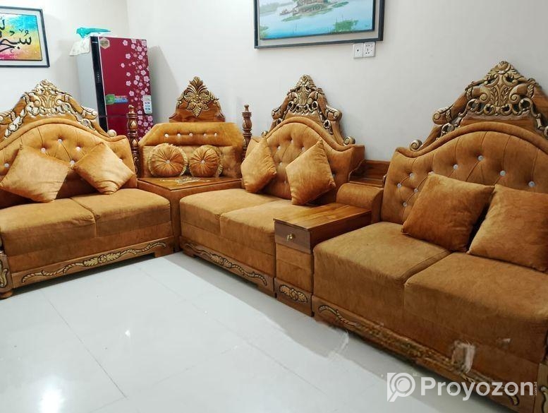 সেগুন কাঠ সোফা