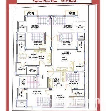 Lalbagh Ongoing Flat Sale @ 800 sft.