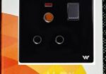 DP Switch & 3 Pin Round Socket