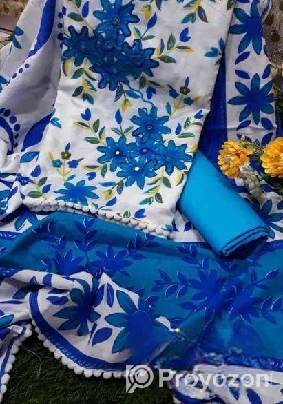 সুতি থ্রী পিস