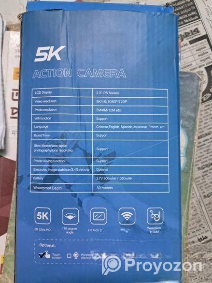 Ausek M40tr 5k Action Camera