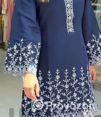 Soft Cotton Embroidery Three Piece