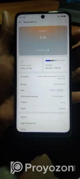 OPPO A3 Full fresh A 3x (Used)