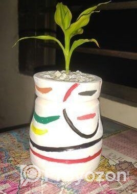 ফুলটব এবং গাছ সহ