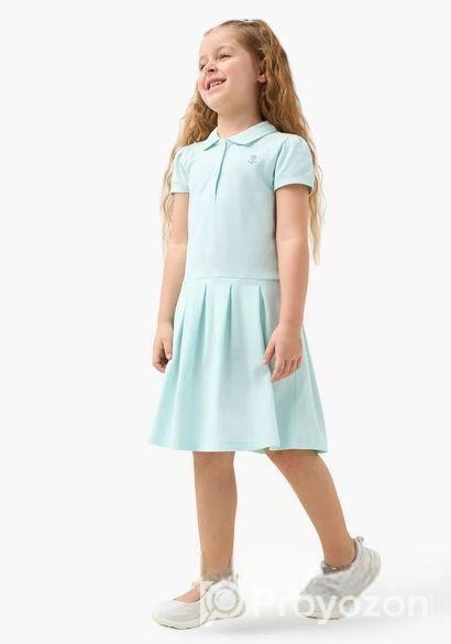 Polo Dress with Short Sleeves