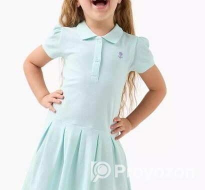 Polo Dress with Short Sleeves