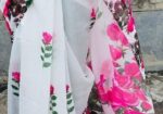 Chanderi Silk Digital Printed Saree – Soft & Elega