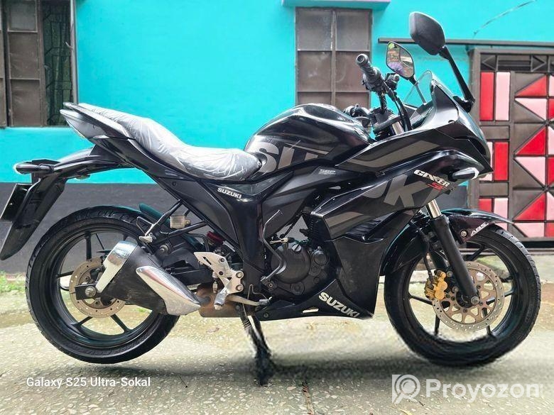 Suzuki Gixxer SF DD Dual Disk Black 2021