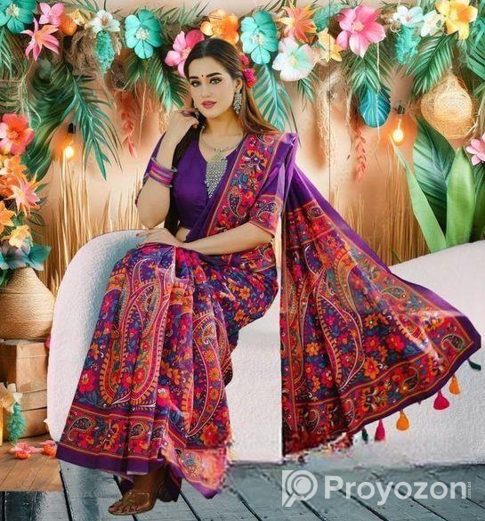 ডিজিটাল প্রিন্ট শাড়ি