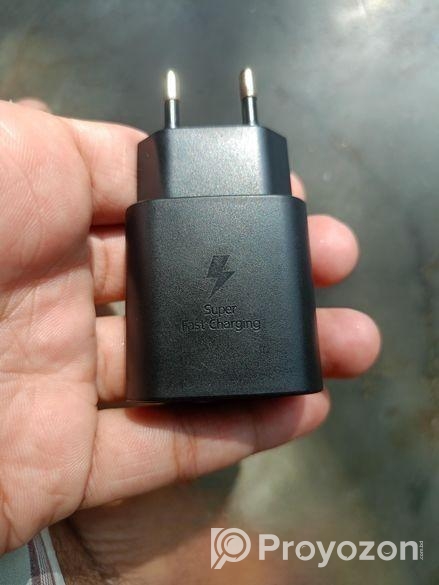 অরজিনাল samsung ২৫ ওয়ার্ট চার্জার বিক্রি করা হবে