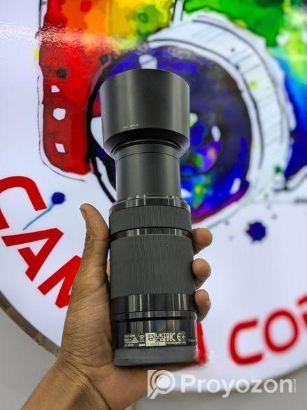 Sony 55-210mm lens used