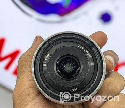 Sony 16mm 2.8 lens used