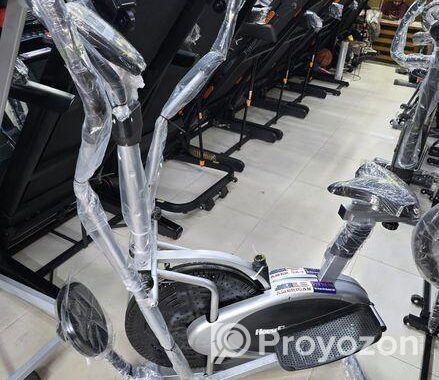 Real pic cross trainer exercise gym cycle