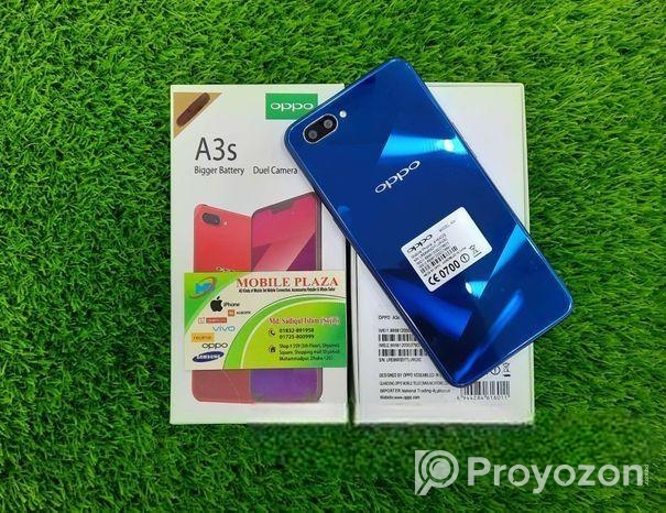 OPPO A3s 6/128 জিবি নতুন (New)