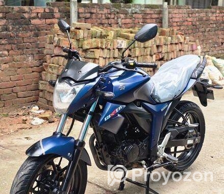 Suzuki Gixxer Monotone Classic + Matte Blue 2024