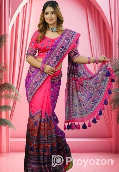 ডিজিটাল প্রিন্ট শাড়ি