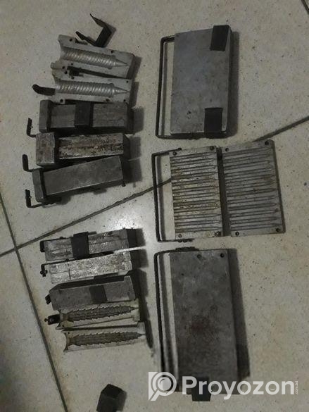 11 PICES ALUMINUM CANDLE MACHINE