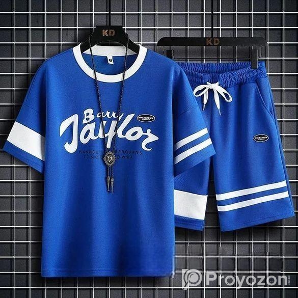 Combo Half T-shirt And 3 Quarter Pants For Man