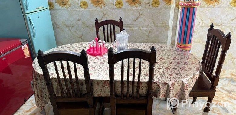 Dinning table with 6 chairs
