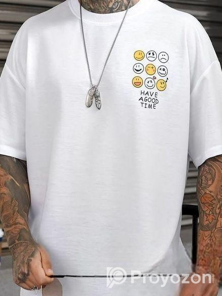 Stylish Drop Shoulder T-Shirt