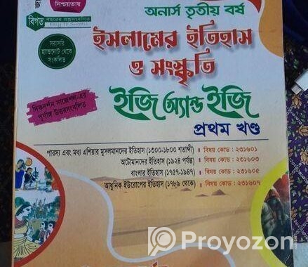 অনার্স ৩য় বর্ষের ইসলামের ইতিহাস ও সংস্কৃতির দিকদর