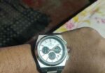 Naviforce 8048 Ch – Sliver White For Men