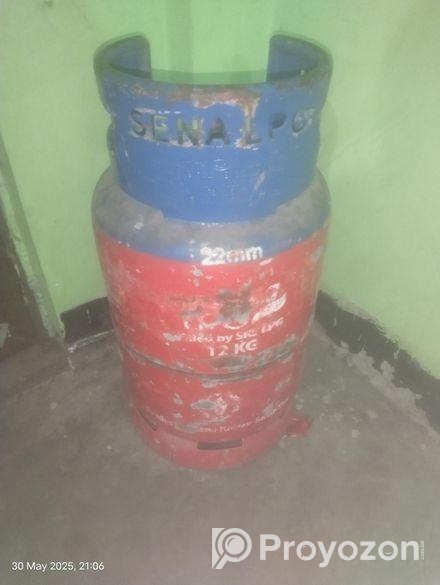 গ্যাস সহ একটি সিলিন্ডার