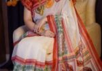 Semi Mosline Silk Saree with Blouse Pieces
