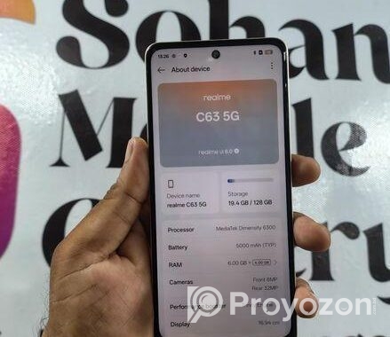 Realme C 63 5g (Used)