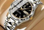 Poedagar 651 Diemond Cut Watch For Men