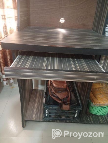 Book rack and computer dask