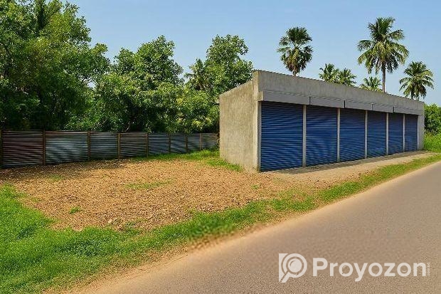 পিরোজপুর C.I. পাড়ায় মেইন রোডের পাশে ১০ শতাংশ জমি ব