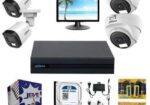 Dahua Full Color 4 CCTV Package with Monitor