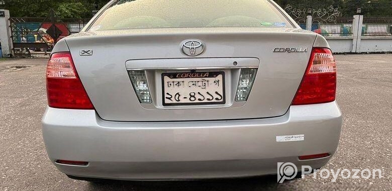 Toyota Corolla X New Shape 2005
