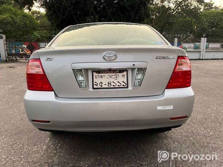 Toyota Corolla X New Shape 2005