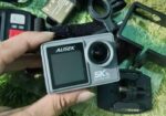 Action Camera Ausek 5K Wife, Full setap.