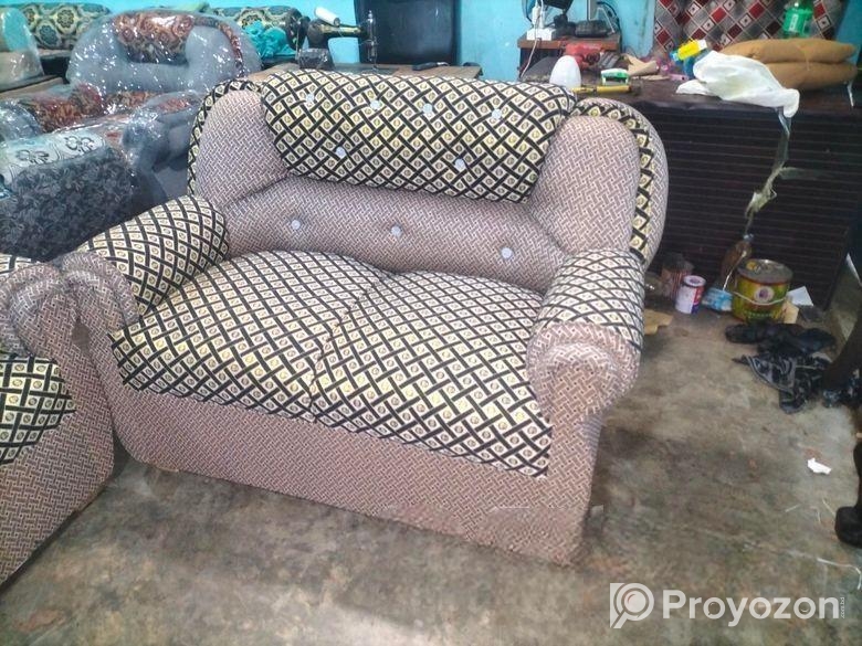 ২+২+১–৫সিট ডায়মন্ড গদি সোফা 🇧🇩