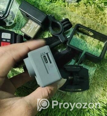 Action Camera Ausek 5K Wife, Full setap.