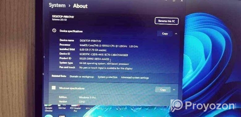 Acer Aspire3, 256 SSD,1 TB HDD