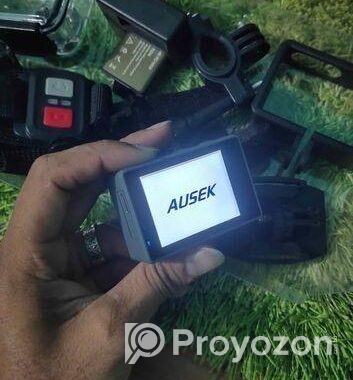 Action Camera Ausek 5K Wife, Full setap.