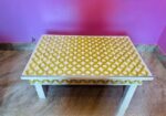 Unique Design Golden Ring Table